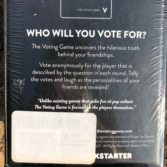 The Voting Game Party Game New in Unopened Box - Picture 3 of 6